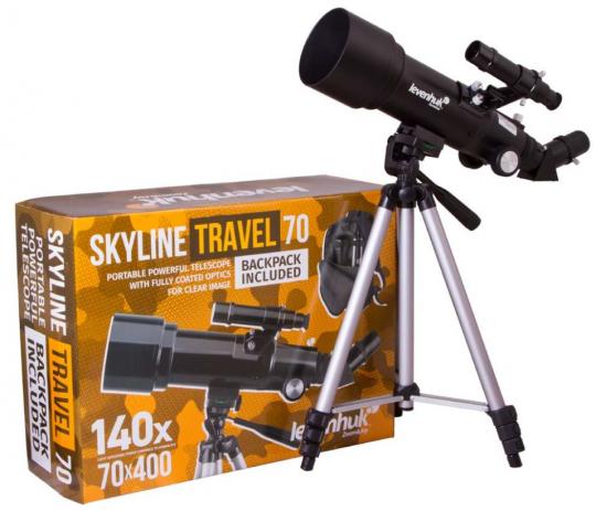 Телескоп Levenhuk Skyline Travel 70 мм