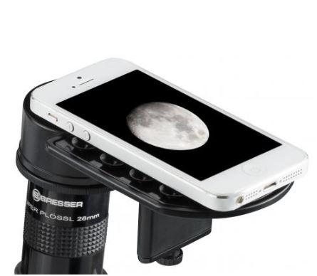 Универсальный де-люкс адаптер для смартфона Bresser Universal Smartphone Adapter Deluxe